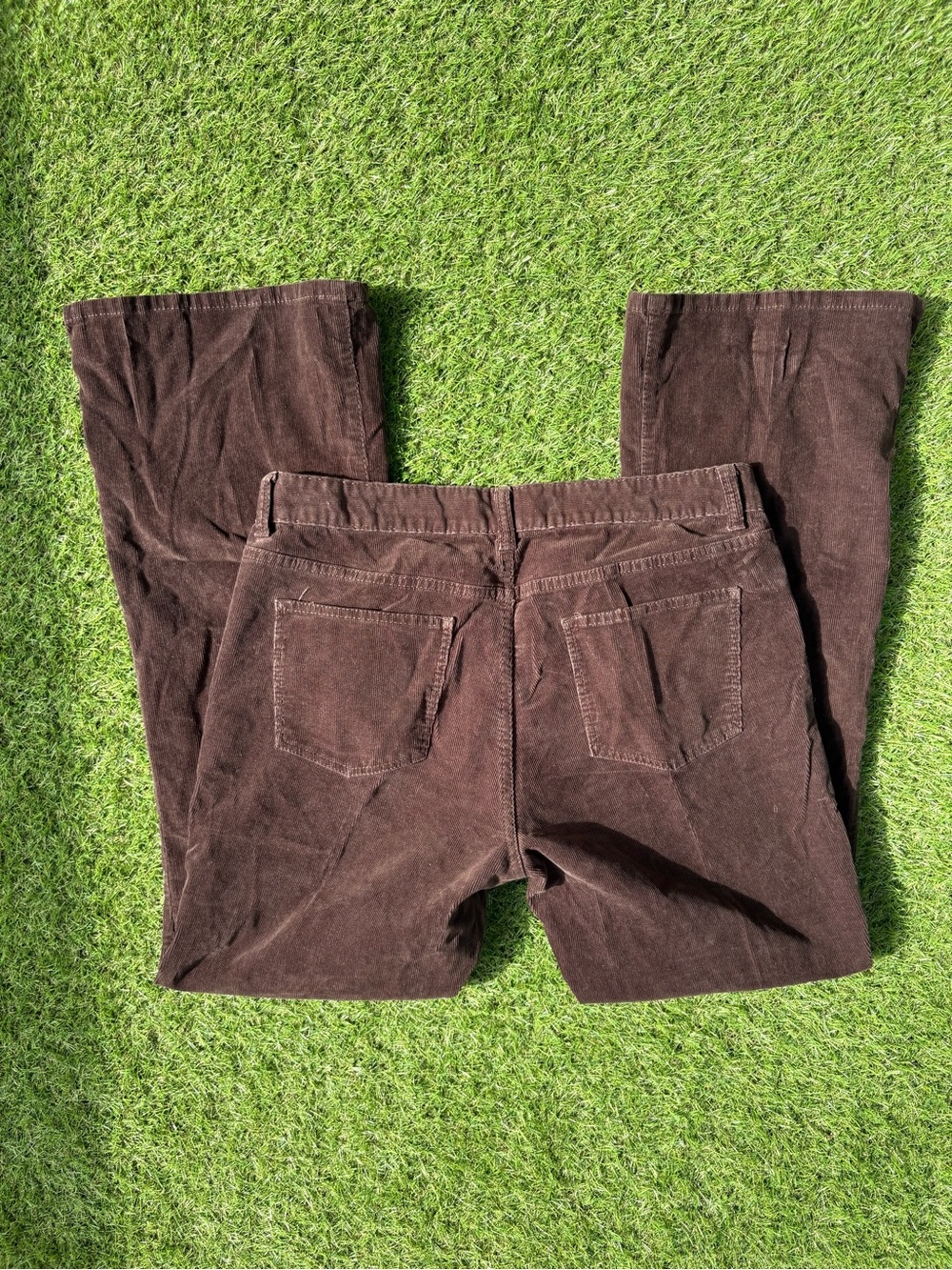 Talbots Brown Corduroy Jeans-Style Pants